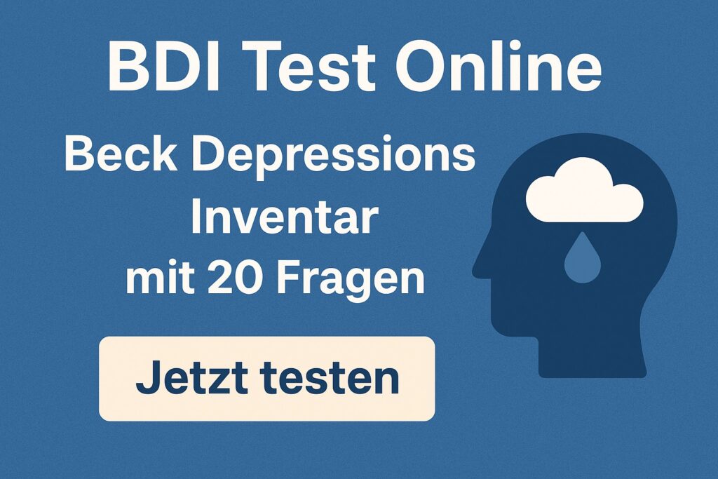 BDI Test Online – Beck Depressions Inventar mit 20 Fragen